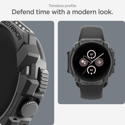 Funda Spigen Pixel Watch 3 (45mm) – Rugged Armor